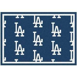 Los Angeles Dodgers 54x78 Repeat Rug 