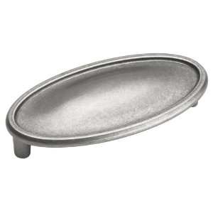 Amerock BP26126 WN Manor Cup Pull, 3 Inch Center, Weathered Nickel