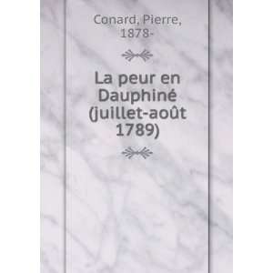  La peur en DauphinÃ© (juillet aoÃ»t 1789) Pierre 