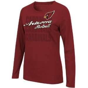  Arizona Cardinals Ladies Gamer Gear Long Sleeve T Shirt 