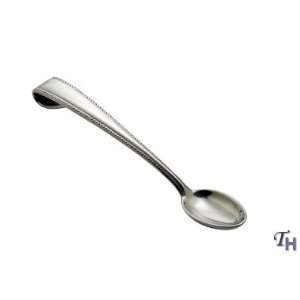  Reed & Barton Baby Beads   Pewter Infant Feeding Spoon 