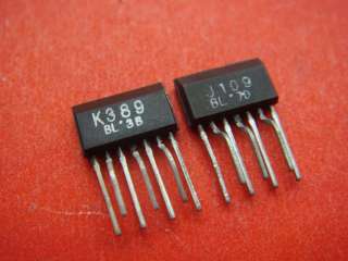 2pair 2SJ109 J109 & 2SK389 K389 ZIP 7PIN Transistor IC  