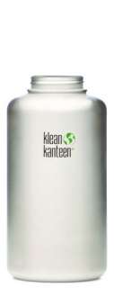 Klean Kanteen 64 oz WIDE MOUTH Steel Water Bottle (no cap)