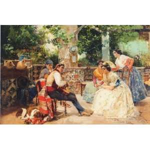   Sorolla y Bastida   24 x 16 inches   Escena Valenciana