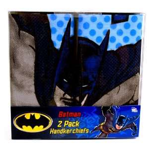 Batman   Caped Crusader   2 Pack Handkerchiefs 