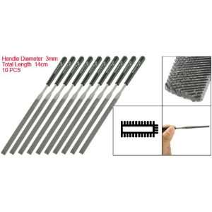  Amico Woodworking Tool Flat Equalling Needle Files 10Pcs 