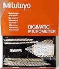 mitutoyo digital micrometer  