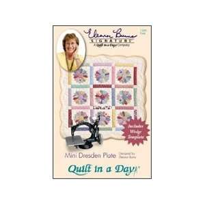  Quilt In A Day Mini Dresden Plate Pattern & Template Arts 
