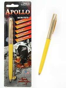 Fisher Space Pen / Apollo Series Pen in Yellow & Gold  