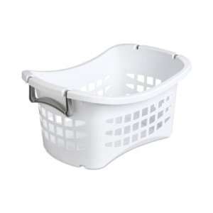   12118006 White Stacking Laundry Basket (6 pack)