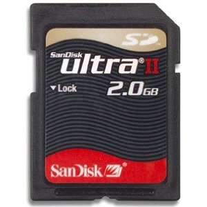  SanDisk SDSDH 002G A11 2GB/15MB Ultra II SD Card 