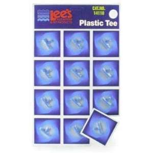  Plastic Tee (12/cd) (Catalog Category Aquarium / Air 