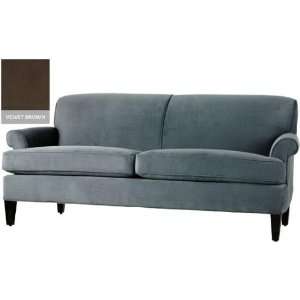  Anderson Sofa   34hx77wx40d, Brown