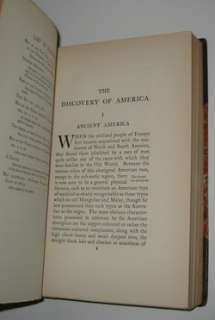 Leather; History THE UNITED STATES of AMERICA Antique  