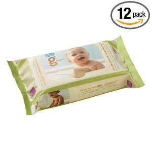  Gdiapers Biodegradable Gwipes, 70 count (Pack of 12 