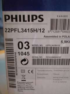 Philips 22PFL3415/H12, 55,9 cm (22 Zoll), WIE NEU  in Berlin 