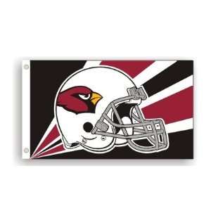    NFL Arizona Cardinals 3 by 5 Foot Helmet Flag 