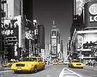 Poster Times Square yellow cab Taxi NY New York NEU