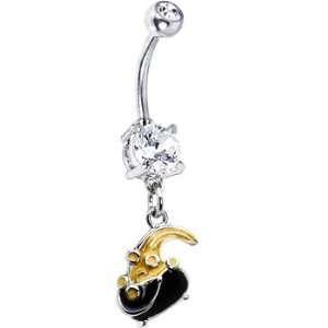  Pot of Gold Belly Ring Jewelry
