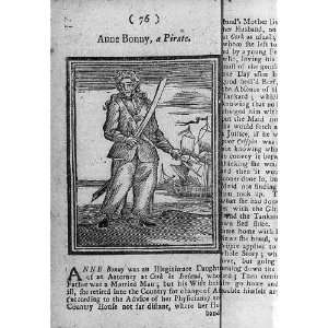  Anne Bonney,1702 1782,Irish woman,female pirate,with axe 