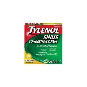  Tylenol Sinus Congestion & Pain Daytime Coolburst Caplets 