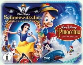   und die sieben Zwerge + Pinocchio (Walt Disney)  4 DVD  999  