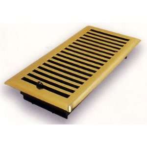   Grate   Contemporary Register (Solid Brass) (4 x 10)