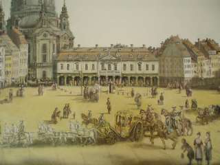 Gemälde Der Neumarkt in Dresden  Konrad Kujau Meisterfälscher in 