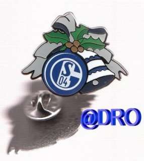Pin + FC Schalke 04 + Weihnachten 2010 + Glocke + NEU +  