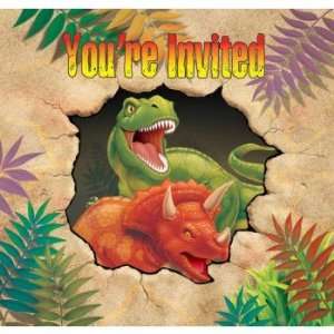  Dino Blast Gatefold Invitations