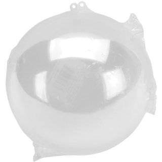  Clear Plastic Ball Fillable Ornament Favor 3 80mm 