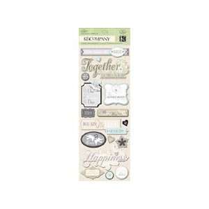   Company Elegance Adhesive Chipboard, Words Arts, Crafts & Sewing