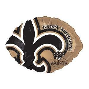  Happy Birthday New Orleans Saints NFL Football Logo 18 