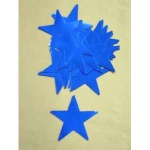  Party Deco 02015 3 in. Royal Blue Stars Confetti   Pack of 