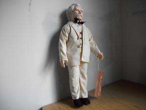 Mark Twain, doll  