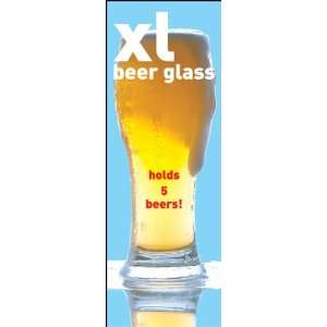  Large Beer Glass 