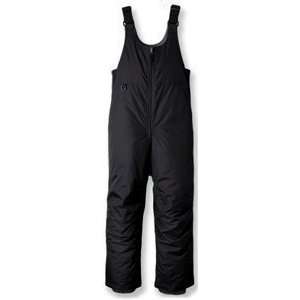 Pulse Junior Boys Classic Taslon Ski Bib   Black  Sports 