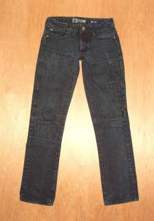 Womens Social Collision Indie jeans size 26 x 30 Button fly  