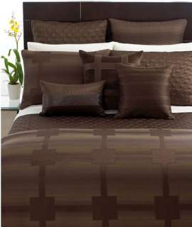HOTEL COLLECTION   Meridian Sepia Brown Full/Queen Duvet Cover  