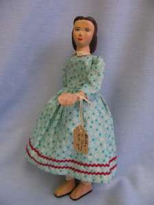 10 Rare Wooden HELEN BULLARD c1959 MISS HOLLY Jointed Holly Doll 