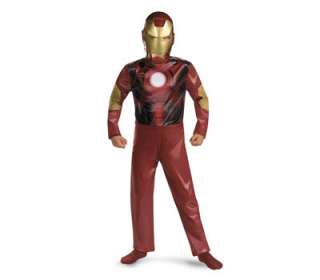 Marvel Iron Man Super hero Boys Child Jumpsuit Mask Halloween Costume 