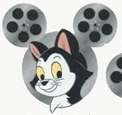 Disney Pinocchio Figaro Cat Pin Film Reel Series LE 300 Retired