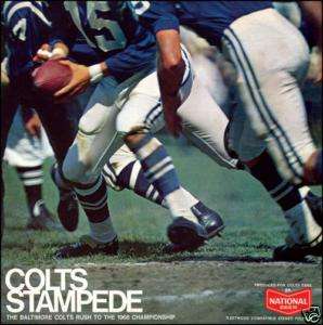 1968 Baltimore Colts CD Colts Stampede One of the fFnest Teams in NFL 