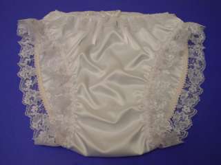 DBL Silky Satin Frilly SissyPanties CHOICE of 8 Colors  