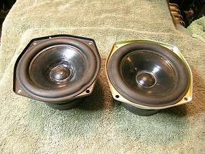 Pair vintage KEF B110 SP1003 Mid / Bass 5 Speakers LS3/5A  