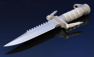   Buckmaster Survival Knife 184  Pat Pending w/ Anchor Pins/Sheath NICE