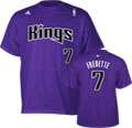 Jimmer Fredette adidas Purple Name and Number Sacramento Kings T Shirt