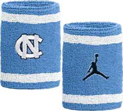 North Carolina Tar Heels Light Blue Nike Shootaround Wristband 