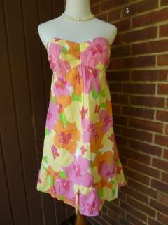 NEW Lilly Pulitzer Blair dress Floral 6/10 Sold Out  