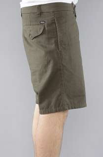 Brixton The Thompson Shorts in Olive  Karmaloop   Global Concrete 